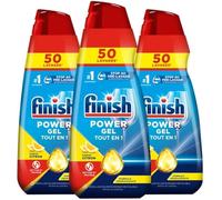 Finish Power Gel Tout en 1 Citron - Lot de 3 x 1L