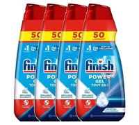 Finish Power Gel Tout en 1 - Lot de 4 x 1L