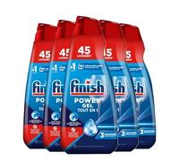 Finish Power Gel Tout en 1 - Lot de 5 x 1L