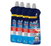 Finish Powerball Shine Liquide de Rinçage Lave-Vaisselle Anti-Taches d'Eau Séchage Rapide 4 x 800 ml (= 3,2 L)