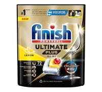 Finish Powerball Ultimate Plus All in 1 Capsules pour lave-vaisselle Citron, 72 pièces