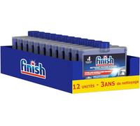 Finish Produit Lave-Vaisselle Nettoyant Machine Intégral - lot de 12