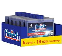 Finish Produit Lave-Vaisselle Nettoyant Machine Intégral - lot de 6