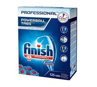 FINISH PROFESSIONAL - Powerball tabs - Dissolution ultra-rapide - Activateur de blanchiment oxygéné - x125 - Fabrication française