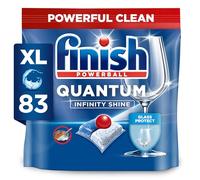 Finish Quantum Infinity Shine Lot de 83 tablettes pour lave-vaisselle Parfum frais 83 tablettes pour lave-vaisselle