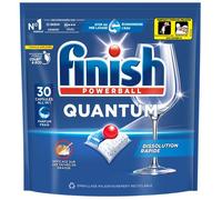 Finish Quantum Pastilles Lave-Vaisselle, Elimine Les Taches Tenaces, 30 Capsules - lot de 7