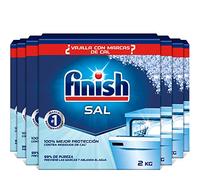 Finish Sel pour lave-vaisselle, fonction anticalcaire, meilleure performance du lave-vaisselle, 12 kg