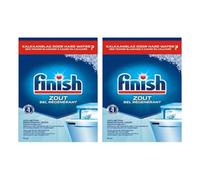 Finish Sel Lave-Vaisselle - 4 Kg (Poudre, Sans Parfum, Anticalcaire) - Detergent de Lave-Vaisselle