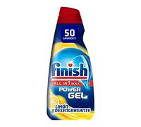 Finish Tout en 1 Gel pour lave-vaisselle Citron 50 dosis multicolore