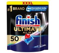 Finish, Ultimate All in 1 capsules pour lave-vaisselle, 50 pièces