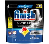 FINISH Ultimate Citron Pastilles Lave-Vaisselle - 30 capsules