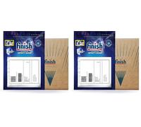 Finish Ultimate Infinity Shine Pastilles Lave-Vaisselle, Imbattable contre les taches tenaces, 30 capsules, Format Boîte aux Lettres (Lot de 2)
