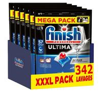 Finish Ultimate pastilles lave vaisselle, Imbattable contre les taches tenaces, 342 capsules ultimate