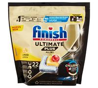 Finish Ultimate Plus All In One Lemon pastilles lave-vaisselle 22 lavages 268,4 g