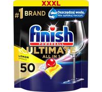 FINISH Ultimate Plus Capsules pour lave-vaisselle tout en 1 Citron 50pcs