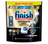 Finish Ultimate Plus Pastilles Lave-Vaisselle All in One- Parfum Frais - 35 Tablettes Lave-Vaisselle