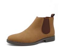 Finishing & Sewing Bottines Chelsea pour homme, Smart Casual à enfiler