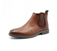Finishing & Sewing Bottines Chelsea pour homme, Smart Casual à enfiler