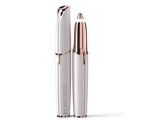 Finishing Touch Flawless Brows, Tondeuse de Précision Sourcils Nouvelle Génération, Doux et Sans Danger, Blanc + Miroir