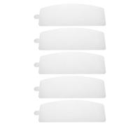 FINISPERSOO Lentilles de Remplacement Épaisseur 0,25mm Lot de 5 pour Casque de Sablage Protection la Poussière et Équipement de Soudage en Pvc Blanc pour Usage Industriel
