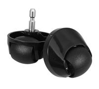 FINISPERSOO Roue robot balai 2pcs, roue pivotante 360° pour aspirateurs robots E5 J7, ABS acier inoxydable, installation rapide, nettoyage intérieur