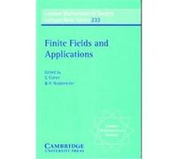 Finite Fields and Applications, London Mathematical Society Lecture Note Series Scotland) International Conference on Finite Fields and Applications (3rd : 1995 : Glasgow (Auteur)