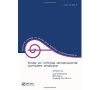 Finite Or Infinite Dimensional Complex Analysis