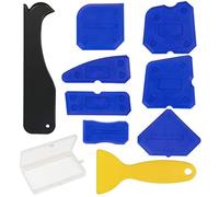 Finition de Joint Silicone, ZoomSky 9 Pcs Kit Lisseur de Joint Outil de Lissage Silicone Pour Coulis d'Étanchéité Finition de Cachetage