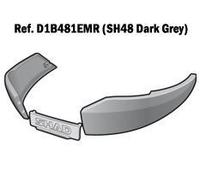 FINITION DE RECHANGE DROITE OU GAUCHE POUR CADRE DE COFFRE SH48 - GRIS FONCÉ