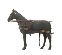 Finition simple cheval complet avec cuir graissé renforcé avec du nylon Daslo