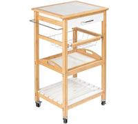 Finja, Bois De Bambou + Mdf, Blanc Wenko