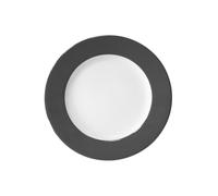 Fink Assiette à dessert Moments gris édition platine, porcelaine Hauteur cm