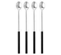 Fink BLIND Taste Lot de 4 cuillères revêtues par pulvérisation Noir mat