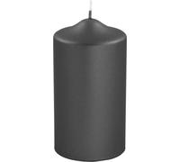Fink metallic bougie ronde Candle noir paraffine hauteur 15 cm