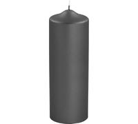 Fink metallic bougie ronde Candle noir paraffine hauteur 25 cm