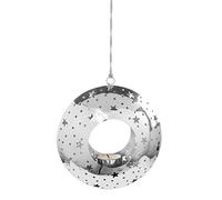Fink Photophore argenté, diamètre 17 cm, Largeur 5 cm.