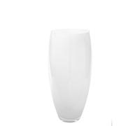 Fink Vase Africa blanc verre opalin hauteur 28 cm