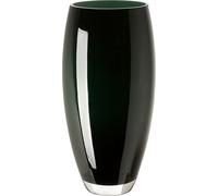 Fink Vase Africa vert foncé verre teinté dans la masse hauteur 28 cm