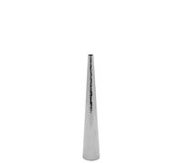 Fink vase Cubra argenté acier inoxydable hauteur 31 cm