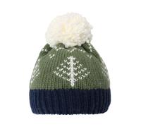 FINKID Bonnet 'PEIKKO' bleu foncé / vert / blanc, Taille 50