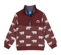 Finkid - Kid's Masi Nordik - Pull en laine - 90/100 - cranberry