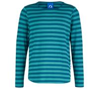 Finkid - Kid's Merisilli - Haut à manches longues - 110/120 - ocean / deep jungle