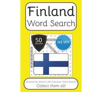 Finland Word Search Book: Words Search With Easy To Read Print about Finland, Travel, Culture and More | 6x9 inches, 100 pages | 50 puzzles. Ideal for ... English, Spanish, Italian, French and German.