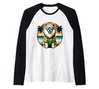 Finlandais Lapphund propriétaire de chien Summer Vibes Vacances Soleil Manche Raglan