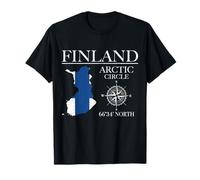Finlande Arctic Circle Souvenir Finnois T-Shirt