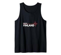 Finlande Pays de Naissance Fabriqué en Débardeur