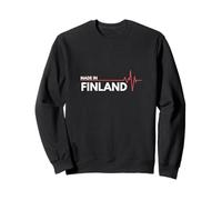 Finlande Pays de Naissance Fabriqué en Sweatshirt