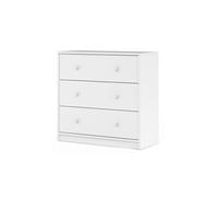 FINLANDEK Commode de chambre TYYLIKAS style contemporain décor blanc - L 72 cm