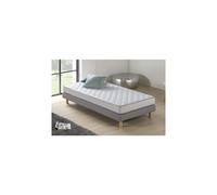 Finlandek Matelas 90 X 200 - Mousse - 14 Cm - Ferme - Hahtuva Blanc