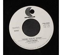 FINLEY BROWN - double dealin' woman / gypsy 45 rpm single